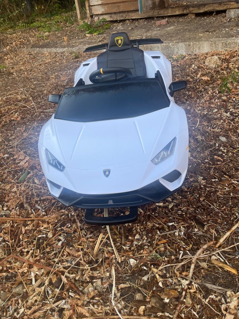 image for Toddlers ride along electric Lamborghini 