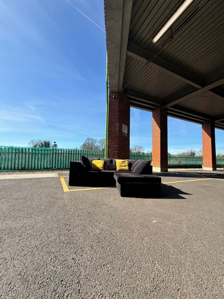 Black Velvet Right Hand L Shape Corner Sofa DELIVERY AVAILABLE 