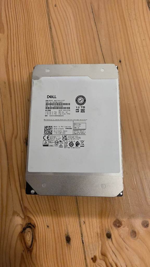 12TB Hard Drive