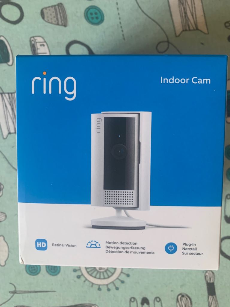 Ring Indoor Cam 2nd Gen – Brand New, White