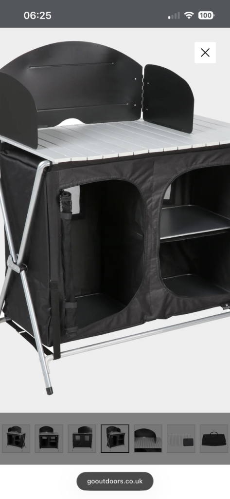 camping kitchen unit