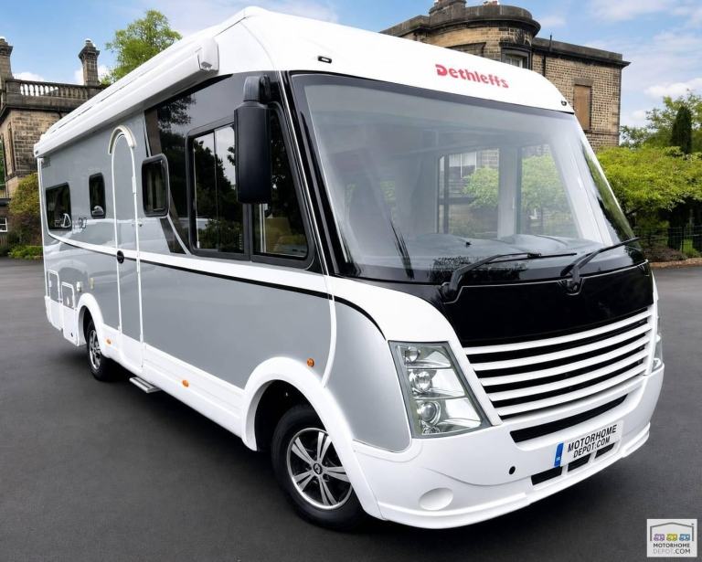 Dethleffs Esprit Eighty II,2012, rear fixed bed, A class motorhome