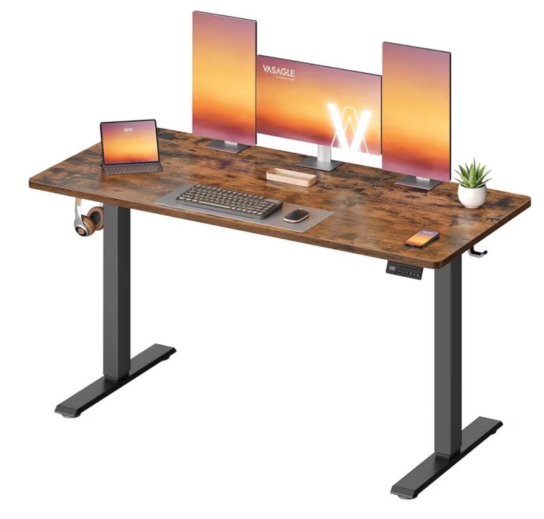 Electric adjustable office desk