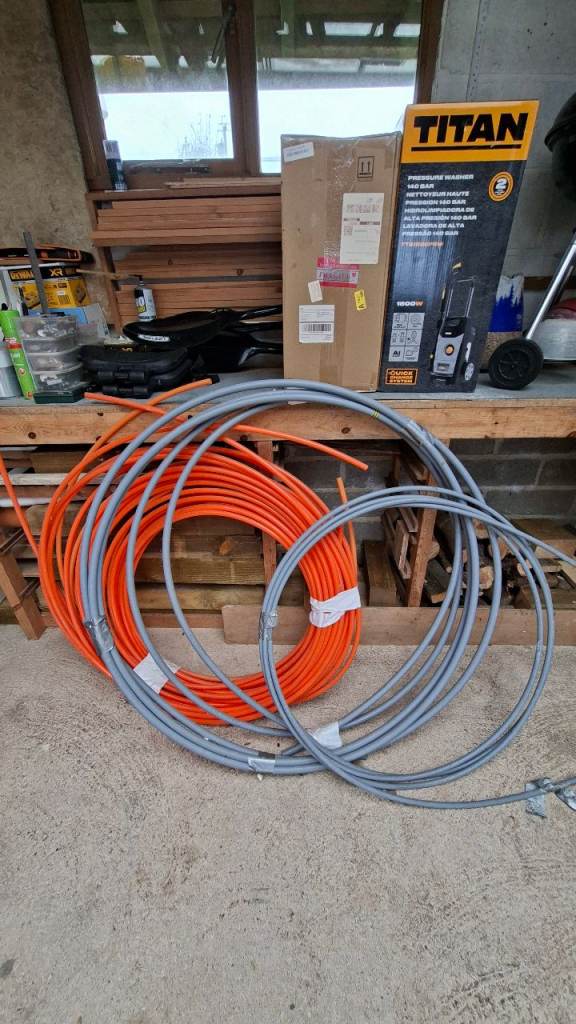 Free various lengths and diameter plastic pipe