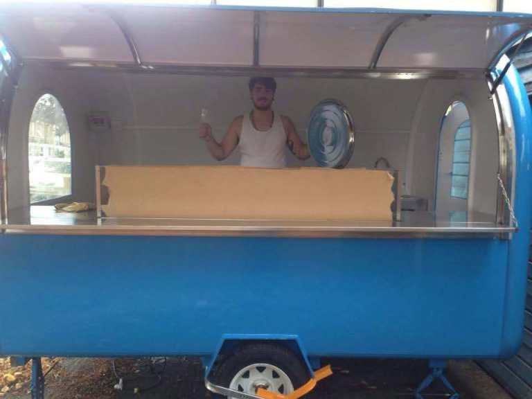 image for Ice cream roll , food trailer 