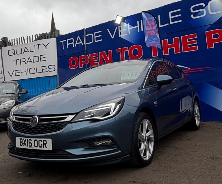 Vauxhall, ASTRA, Hatchback, 2016, Manual, 999 (cc), 5 doors