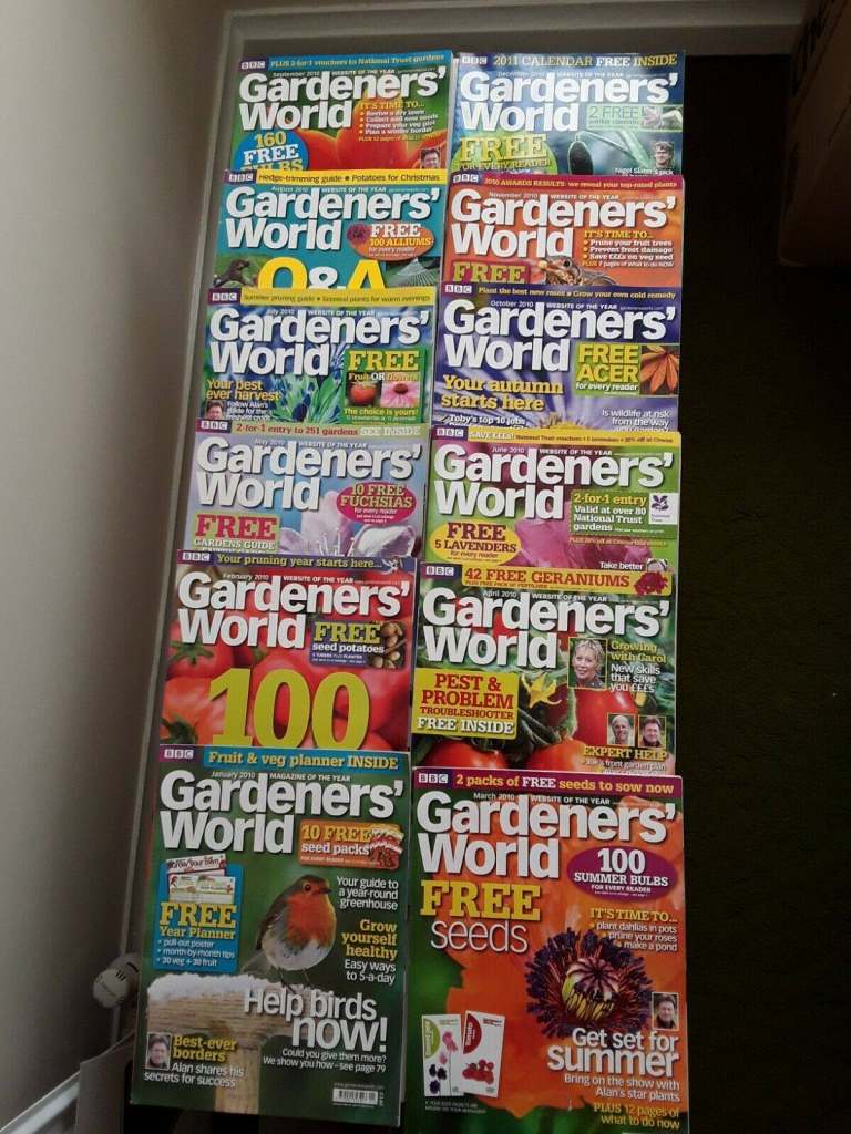 Gardeners World Magazines