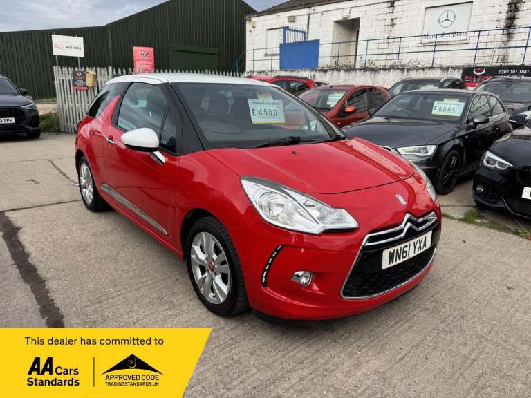 2011 Citroen DS3 1.6 VTi DStyle Auto Euro 5 3dr HATCHBACK Petrol Automatic