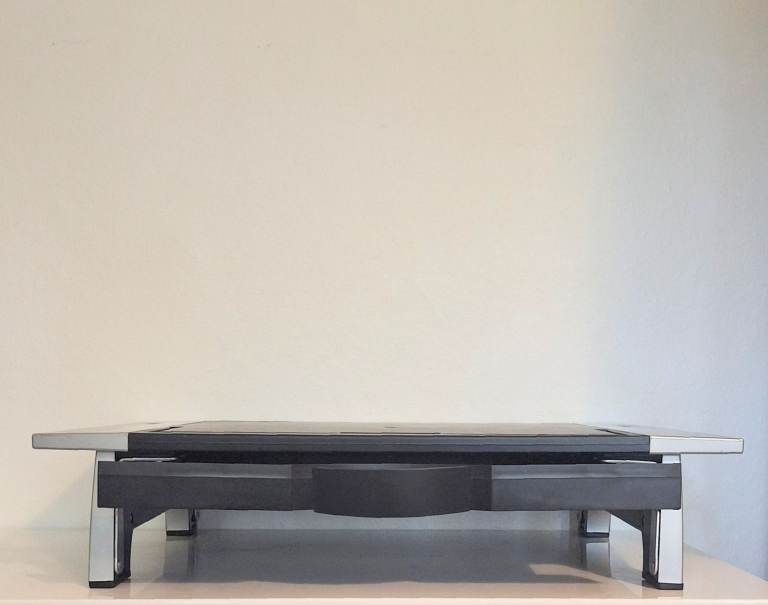 image for Fellowes Monitor/Laptop Riser Plus. Black/Silver. 