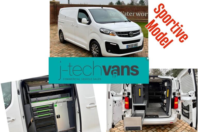 2020 Vauxhall Vivaro / Renault Trafic / Citroen Dispatch L1 H1 Van ***Sportive / Workshop Van*** ...