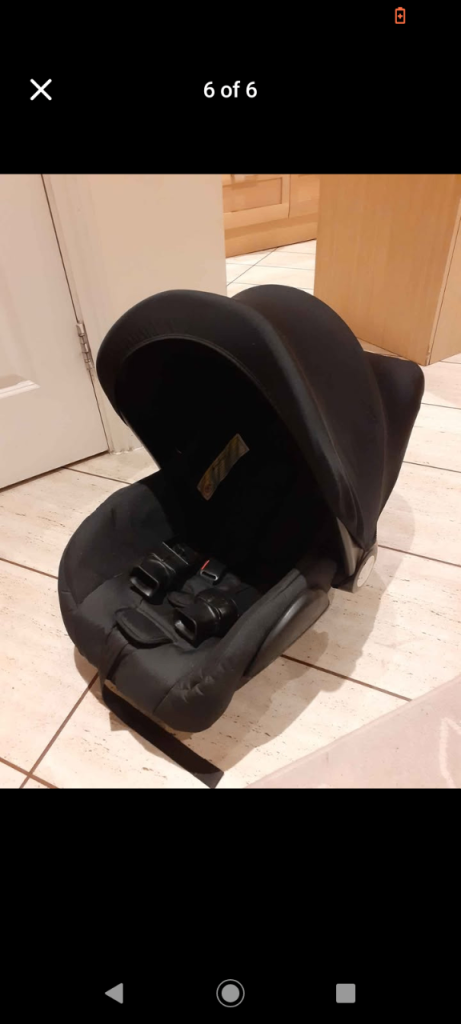 image for Ickle bubba baby car seat