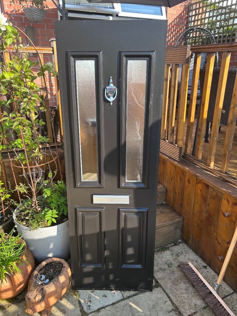Black PVC Door panel 