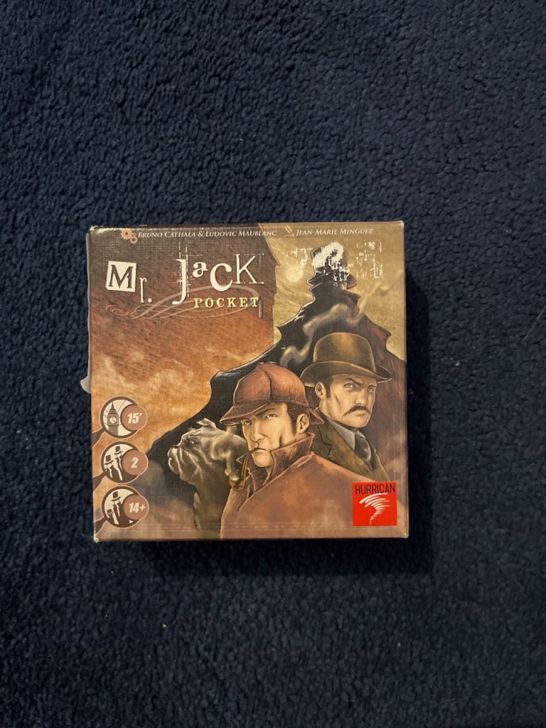 Mr. Jack Pocket Deduction Game – Barely Played, All Pieces