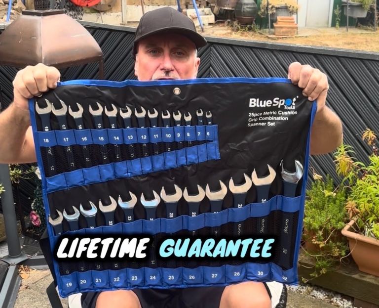 BlueSpot 25pc Combination Spanner Set – 6mm-32mm, New