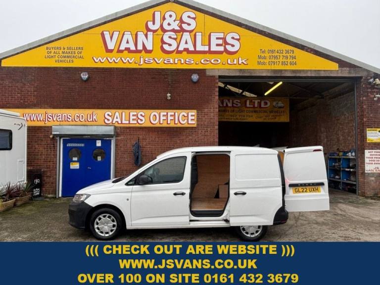 2022 22 VOLKSWAGEN CADDY 2.0 TDI C20 COMMERCE PANEL VAN ONLY £7995 + VAT S
