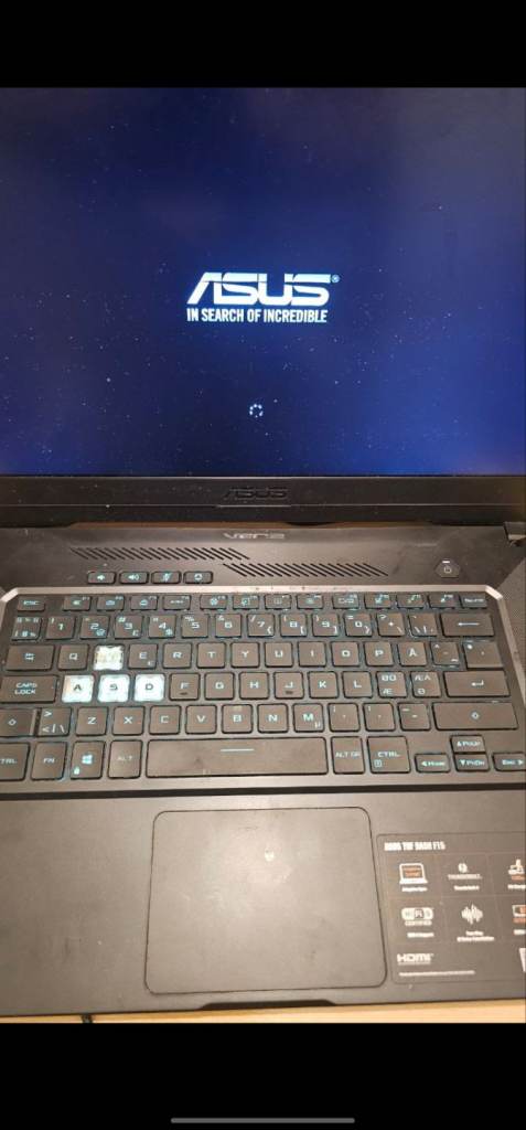 ASUS TUF Dash F15 gaming laptop 