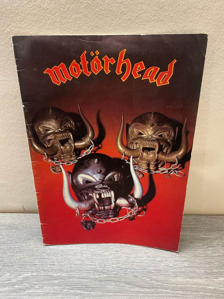 Motorhead Iron Fist 1982 Tour Programme