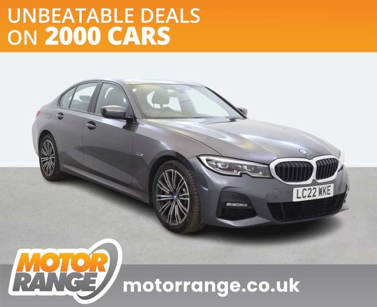 2022 BMW 3 Series 330e M Sport 4dr Step Auto Saloon PETROL/ELECTRIC Automatic