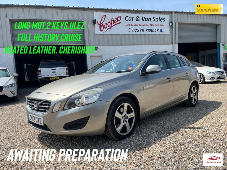 2012 Volvo V60 T3 [150] SE 5dr Powershift ESTATE Petrol Automatic
