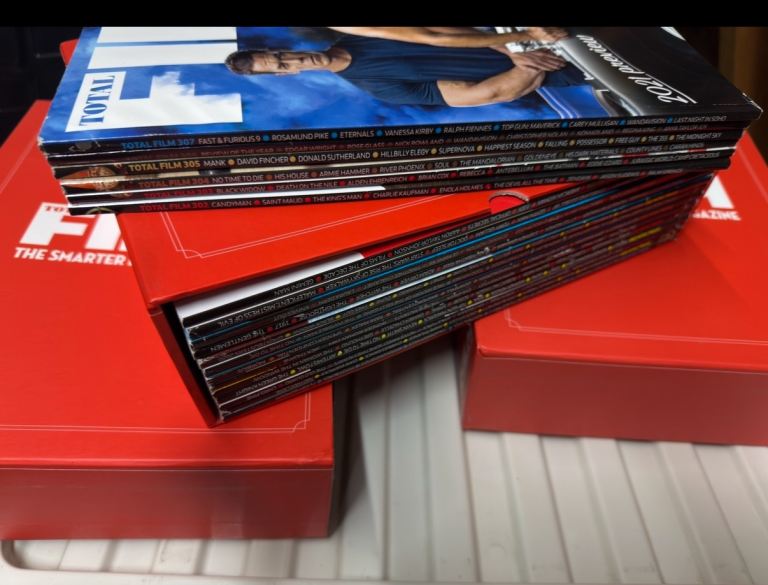 Job Lot Total Film Magazines (around 45) inc. 3 Binders - Collectors item!