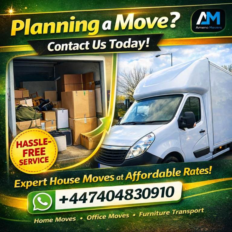 Man and Van Removals | House Moves | Office Moves | Call Now