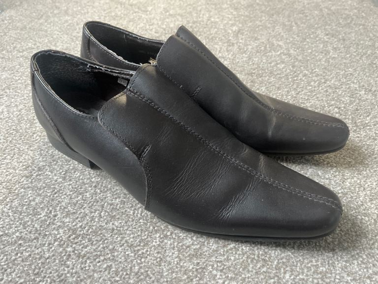 Mens Red Tape Shoes Dark Brown Size 8