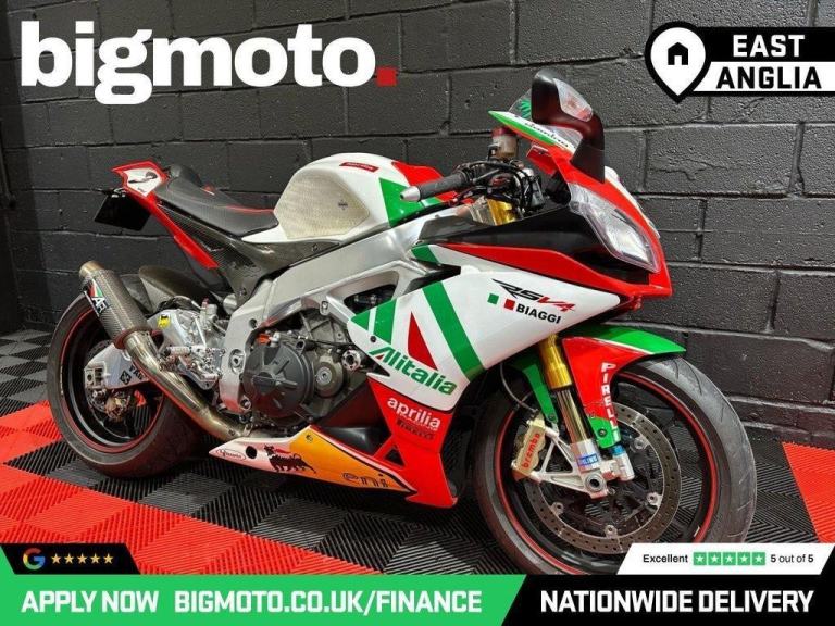 2011 APRILIA RSV4 999 FACTORY (177 PS) FINANCE SPECIALISTS APPLY NOW