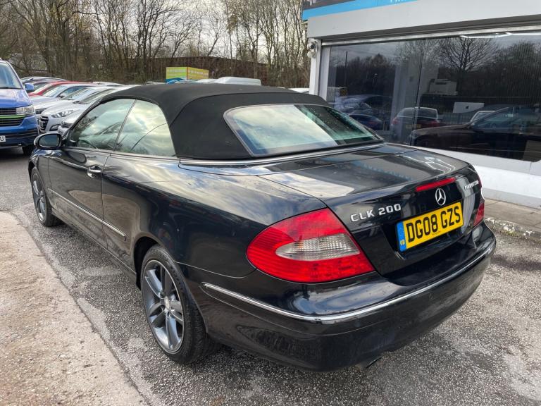 2008 Mercedes-Benz CLK 200K Avantgarde 2dr [184] Tip Auto CONVERTIBLE Petrol Automatic