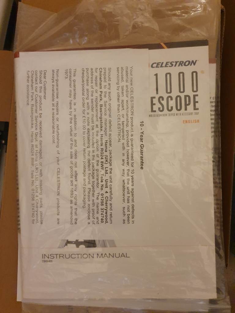 Celestron P1000 Telescope