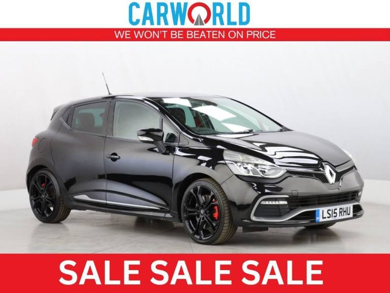 2015 Renault Clio 1.6T 16V Renaultsport Lux 200 5dr EDC HATCHBACK PETROL Automatic