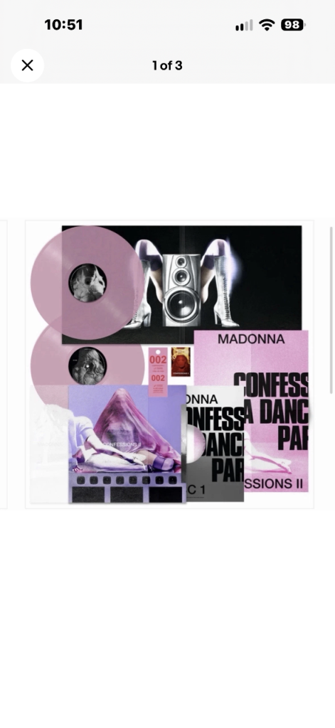 Madonna Confessions 2 Premium Vinyl Wanted