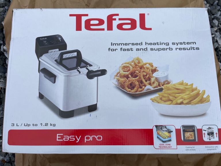 Brand New Tefal Easy Pro 3 L Deep Fryer – Semi-Professional Kitchen Essential