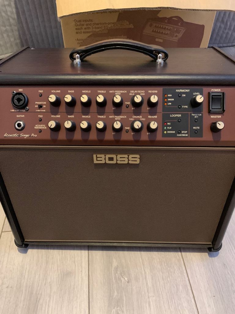 Boss singer pro amp