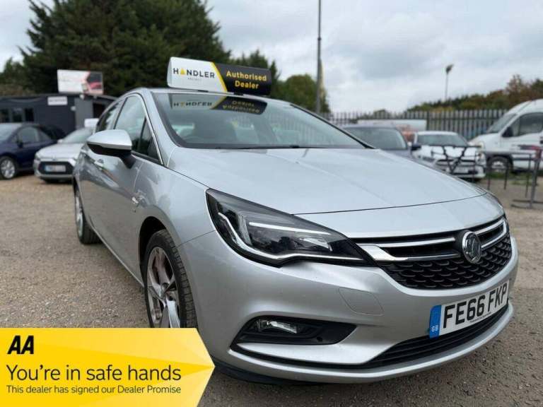 2016 Vauxhall Astra 1.4i Turbo SRi Nav Euro 6 5dr HATCHBACK Petrol Manual
