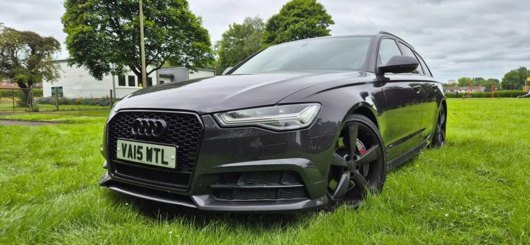 2015 Audi A6 3.0 BiTDI [320] Quattro Black Edition 5dr Tip Auto ESTATE Diesel Automatic
