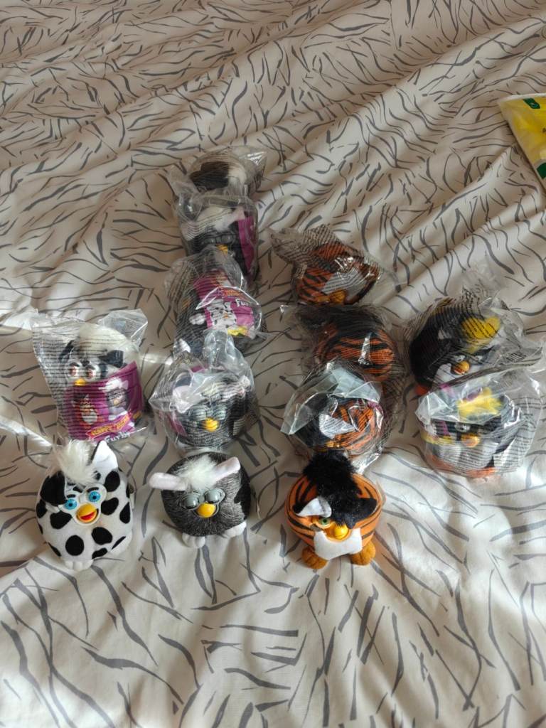 13 x Furby McDonalds Happy meal toys from 2000