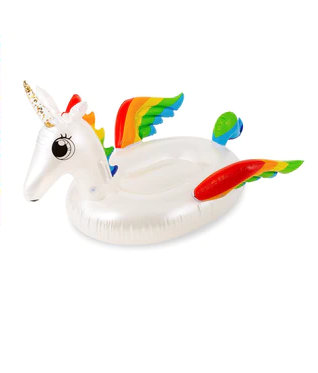  GIANT INFLATABLE PEGASUS UNICORN SWIMMING POOL FLOAT (90CM X 80CM)