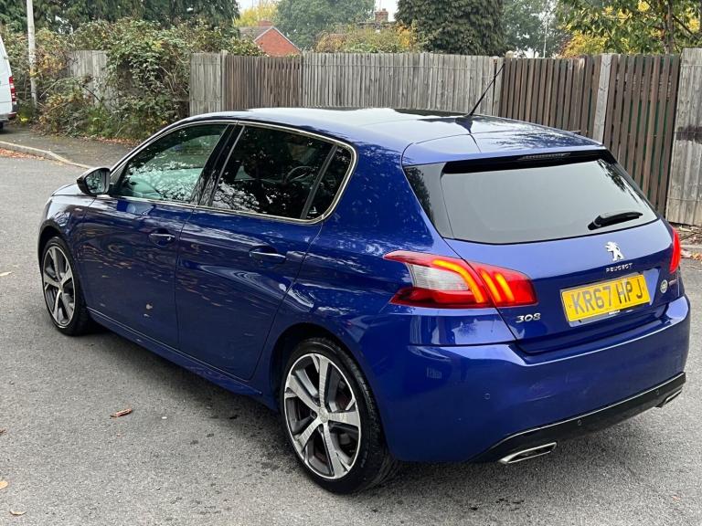 2017 Peugeot 308 1.2 PureTech 130 GT Line 5dr HATCHBACK Petrol Manual