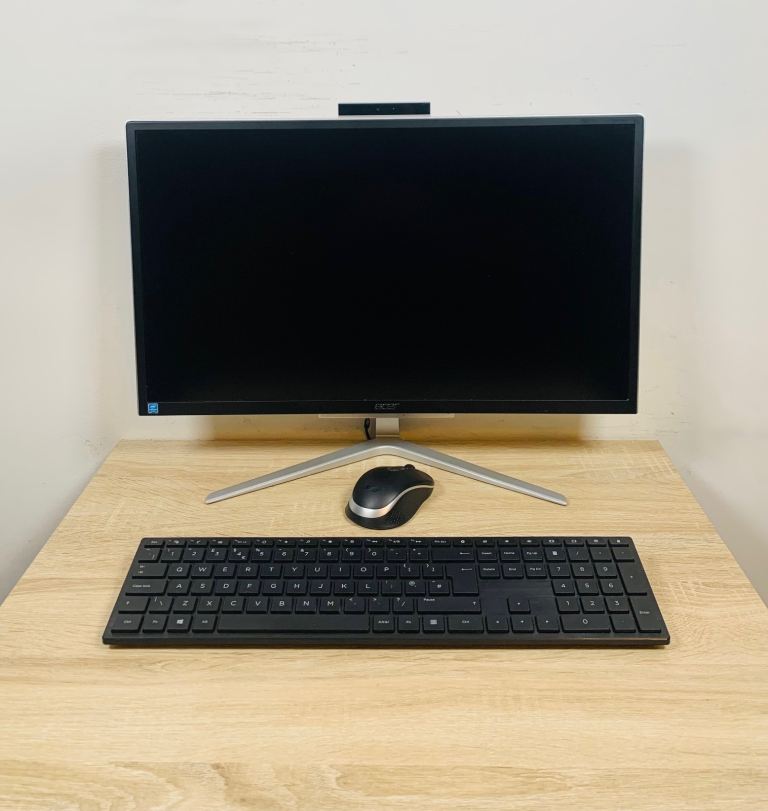 UltraFast 8GB 128GB SSD+ 500GB All in One Acer Pc Desktop Computer, Win 11 Microsoft office