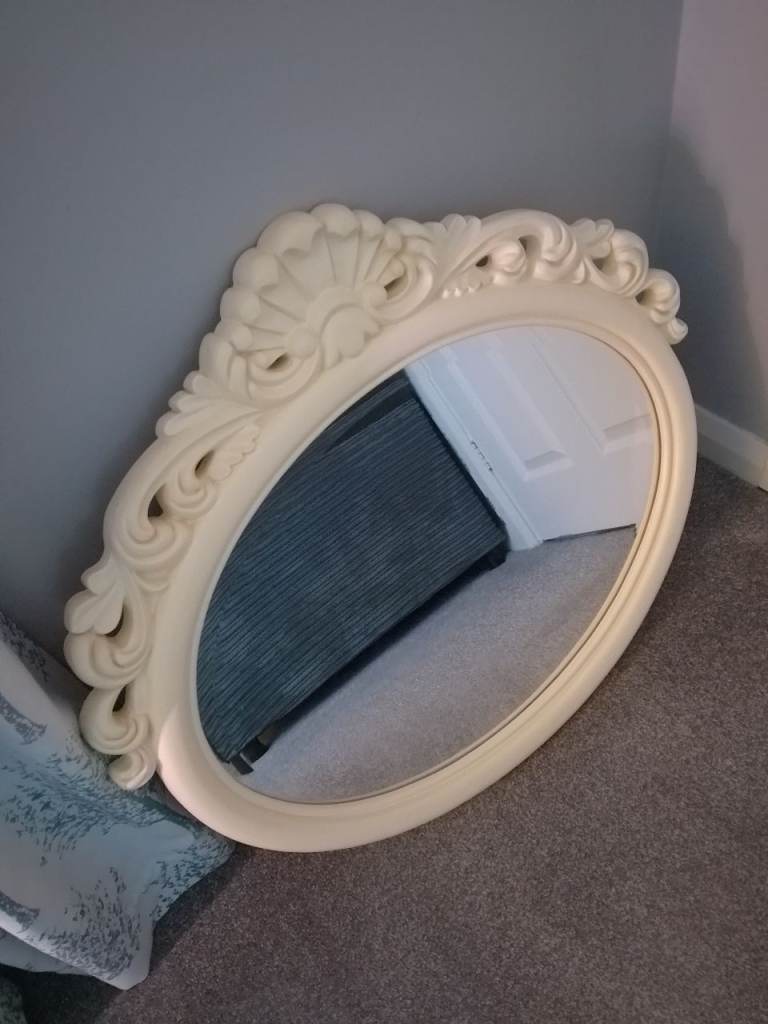 Dunelm cream mirror