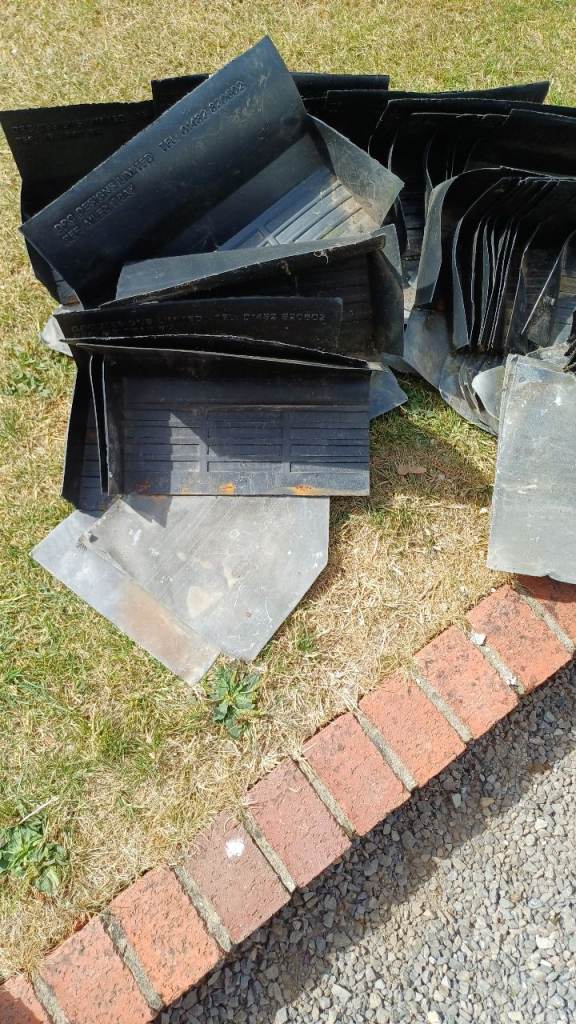 Assorted Roofing Lead Flashing