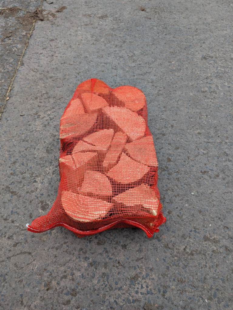 Net Bags of Seasoned Firewood Logs – Ready to Burn
