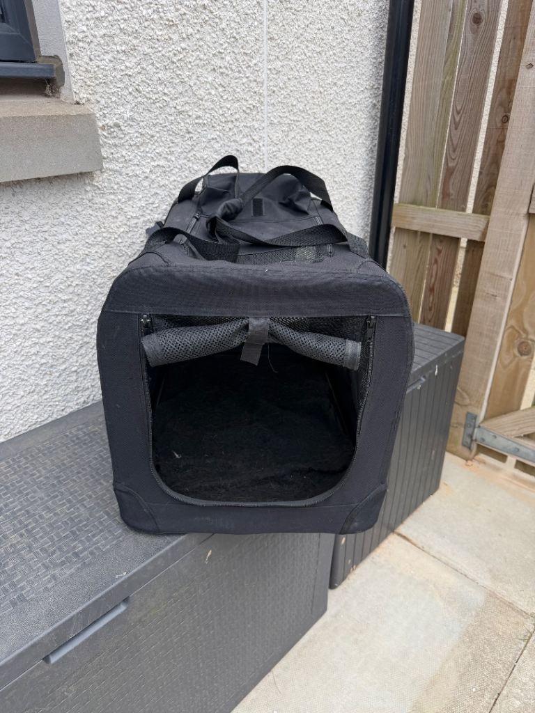 Pet car crate carrier medium 