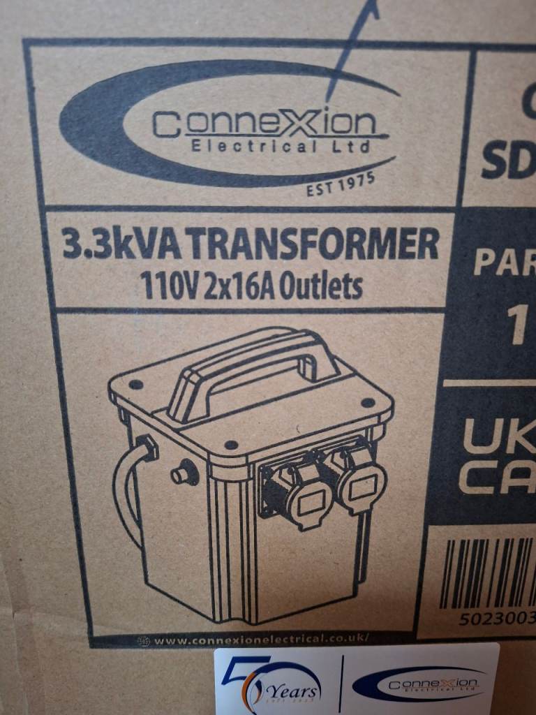Connexions 110V Transformer 