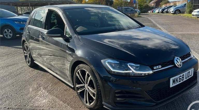 2018 Volkswagen Golf 2.0 TDI 184 GTD 5dr ++ NAV / H SEATS / 7 SERVICES / CAMBELT / ULEZ ++ HATCHB...