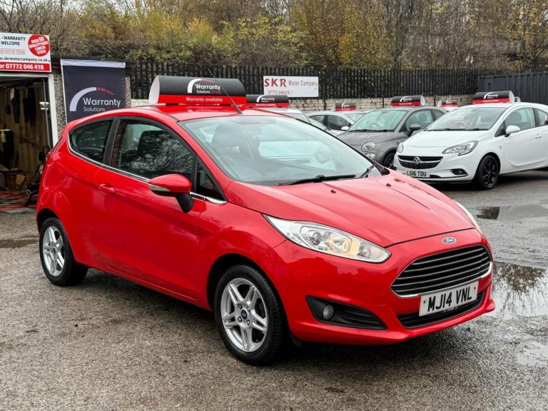 2014 Ford Fiesta 1.25 Zetec Euro 5 3dr HATCHBACK Petrol Manual