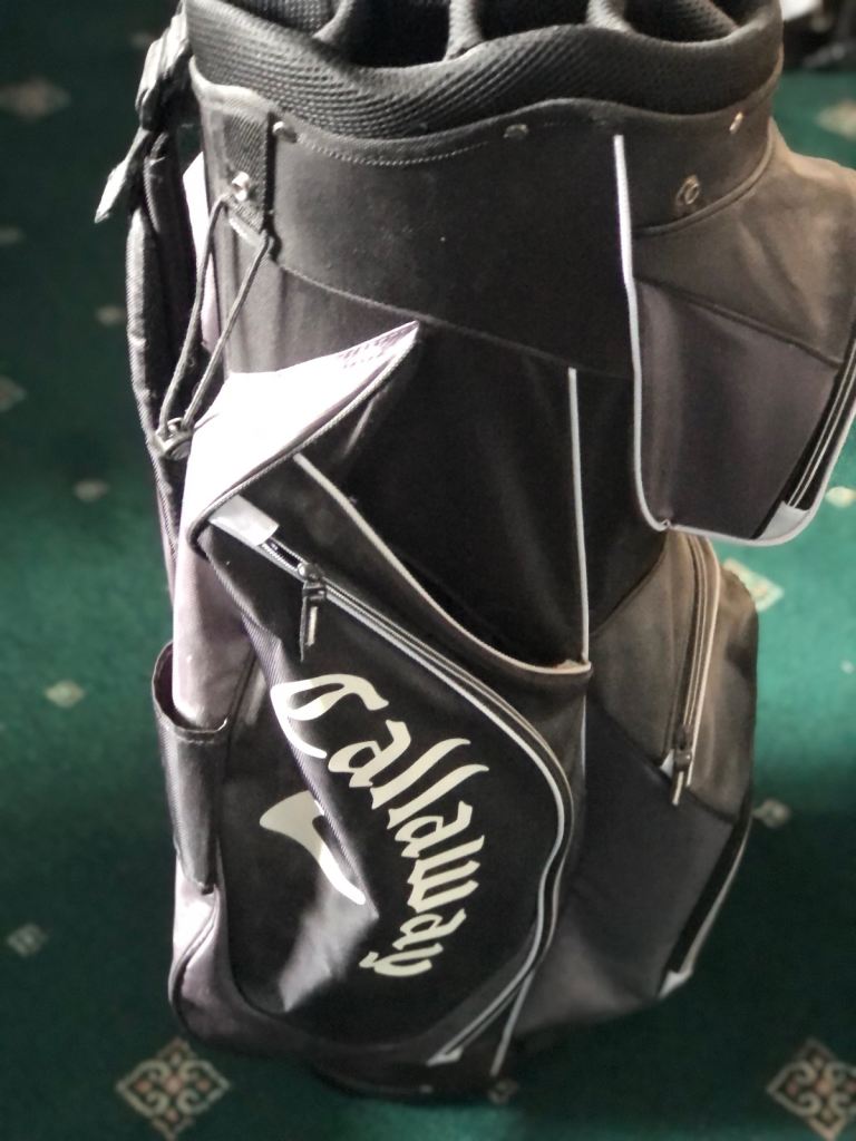Callaway X Series Golf Bag – Black, Good Condition