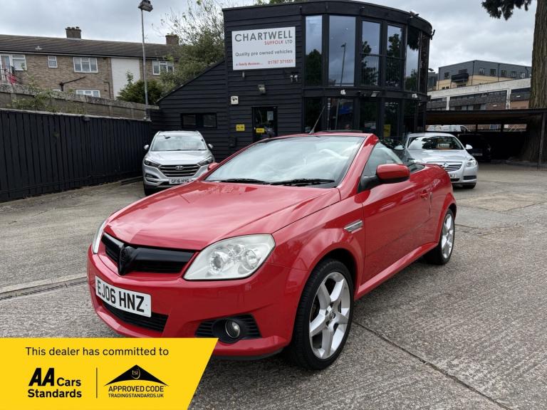 2006 Vauxhall Tigra 1.8i 16V Exclusiv 2dr CONVERTIBLE Petrol Manual