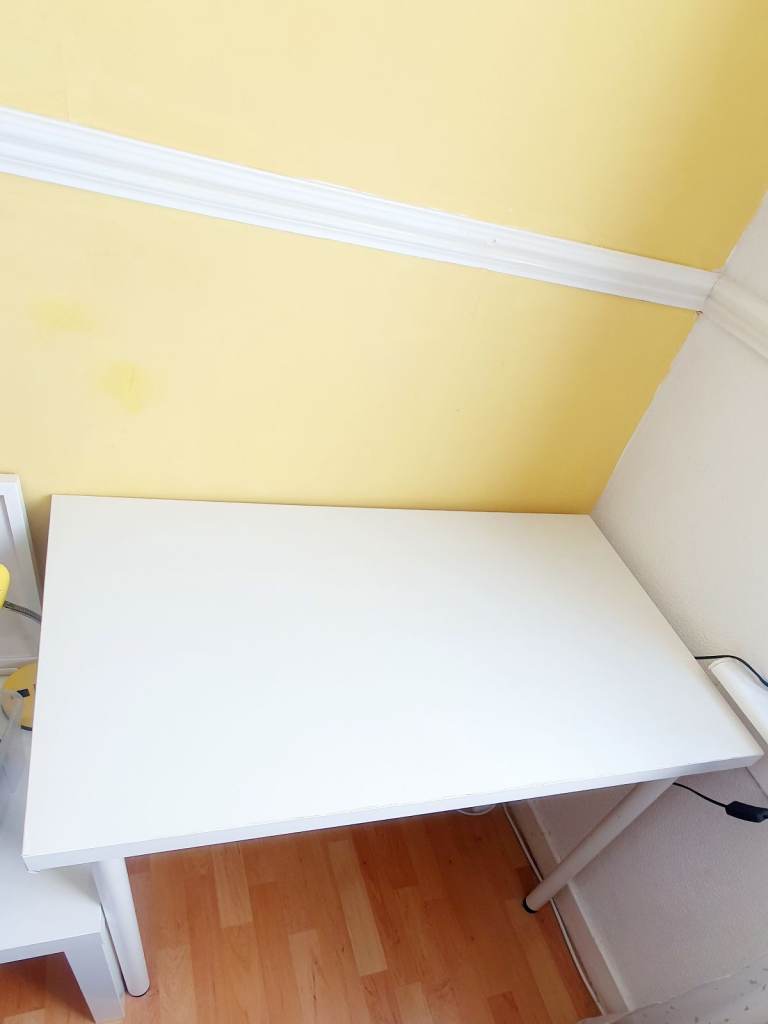 Free Ikea LINNMOM/ADILS desk ( top wrapped in white foil)