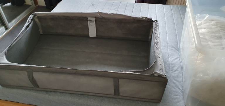 IKEA SKUBB Storage 4 under bed cases